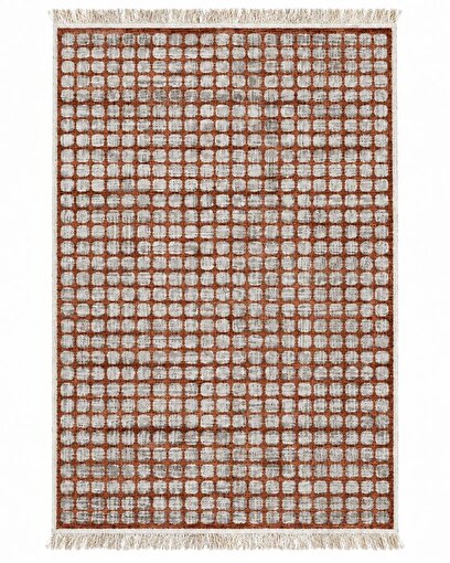 Bigghome Çift Taraflı Kilim 120*180 cm SA26EK Makinede Yıkanabilir Modern Desenli. ürün görseli